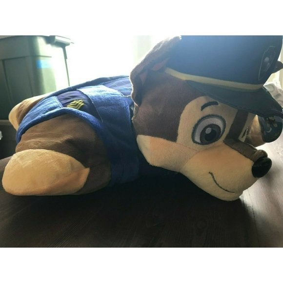NEW Pillow Pet Paw Patrol Dog "Chase" 16" Blue - Picture 8 of 12